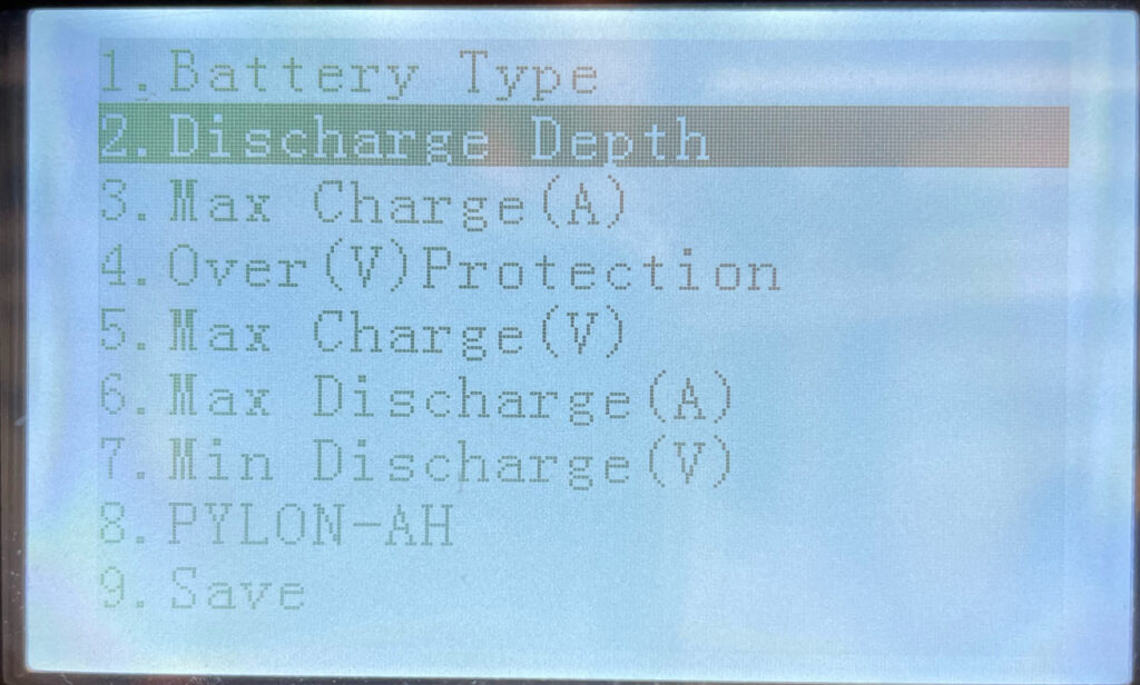 Depth of Discharge