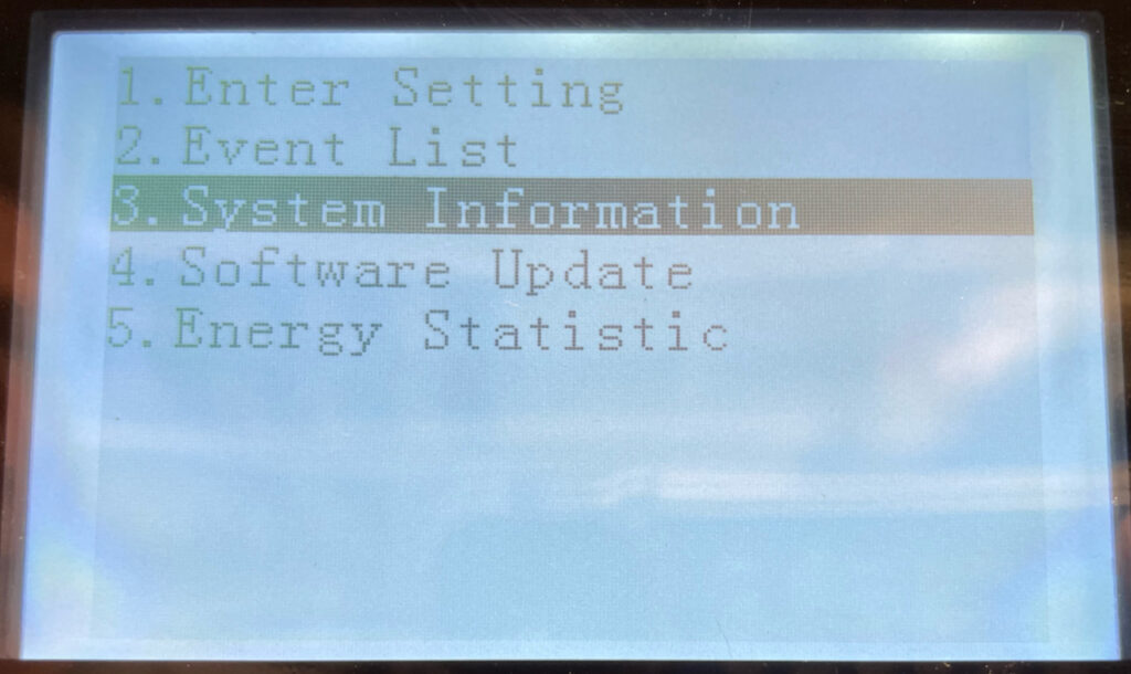 System Information